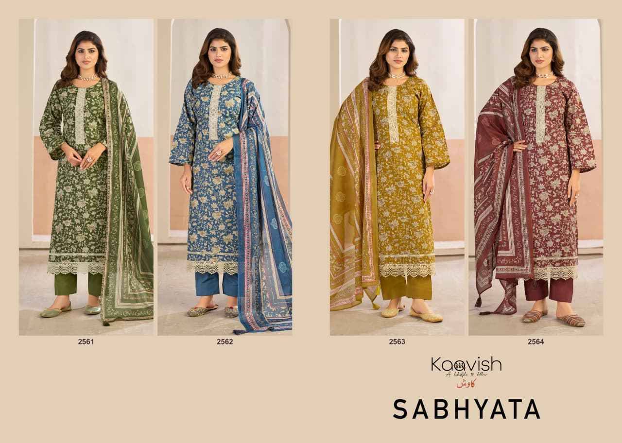 SABHYATA By Kaavish 2561 to 2564 Series Beautiful Festive Suits Colorful Stylish Fancy Casual Wear & Ethnic Wear Pure Viscose Pashmina Dresses At Wholesale Price